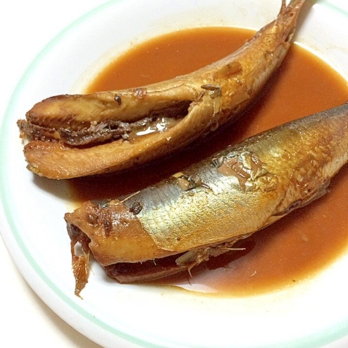 ◎小骨も食べちゃう鰯の生姜煮